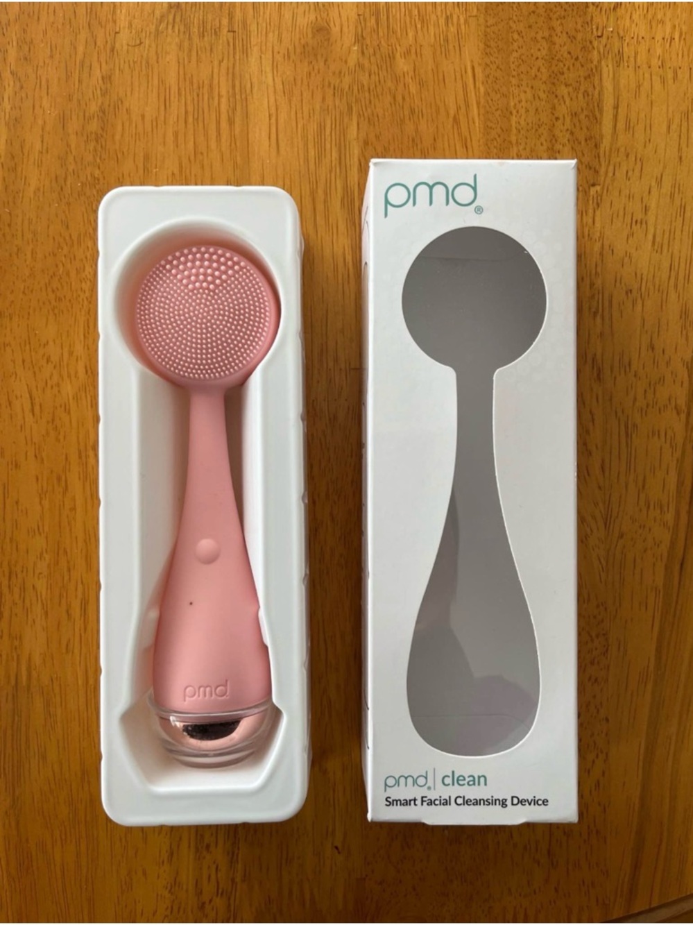 PMD Pink Silicone Facial Cleansing Brush